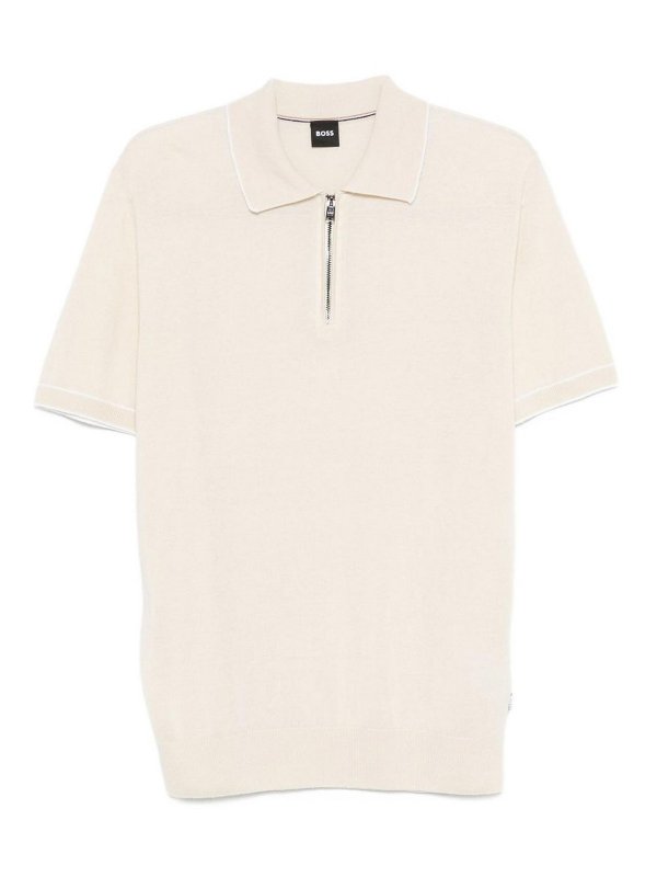 Hugo Boss: Poloshirts - Poloshirt - Weiß