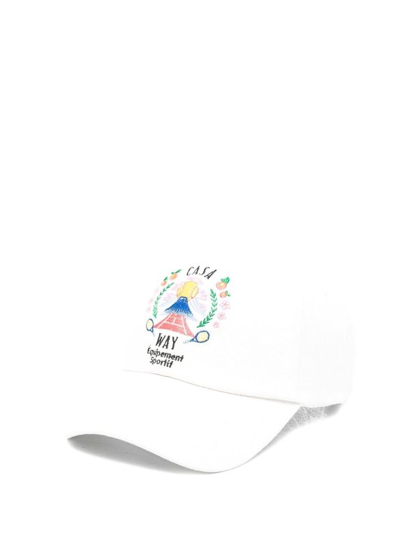 CASABLANCA: Hüte - Hut - Weiß