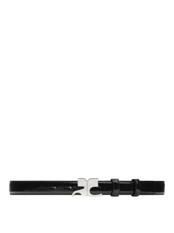 Courreges: Ceintures - Ceinture - Noir