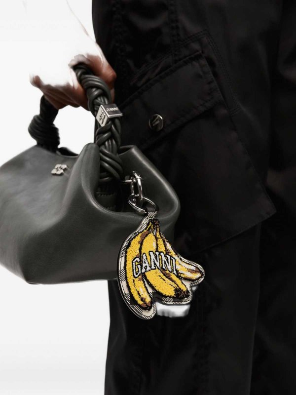 The Best Shops GANNI: key holders - Banana Bunch-Shaped Keychain
