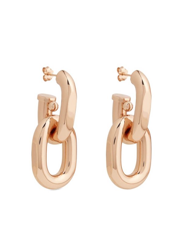 Rose Gold  Earrings shop online: RABANNE