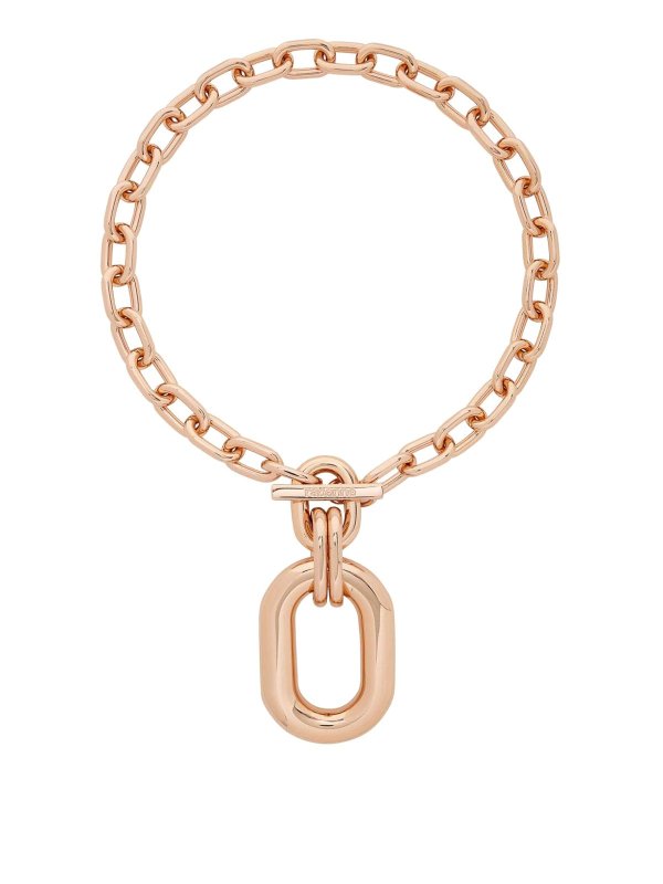 RABANNE: Necklaces & Chokers - Rose Gold Necklace