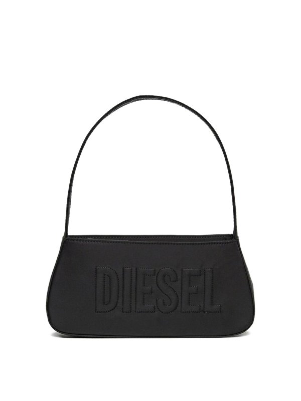 DIESEL: cross body bags - Black Shoulder Bag
