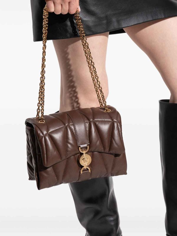 クロスボディバッグ - ブラウン shop online: VERSACE