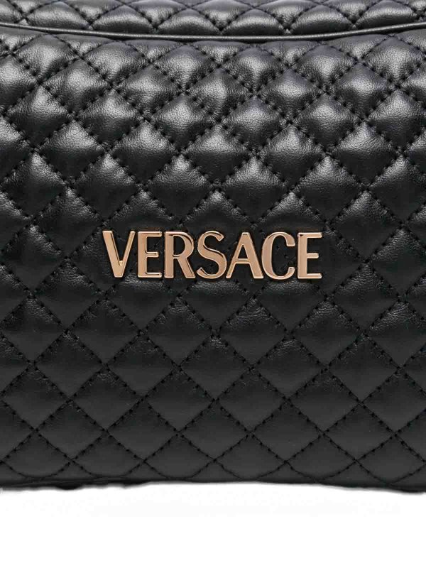 The Best Shops VERSACE: ショルダーバッグ - ショルダーバッグ - 黒