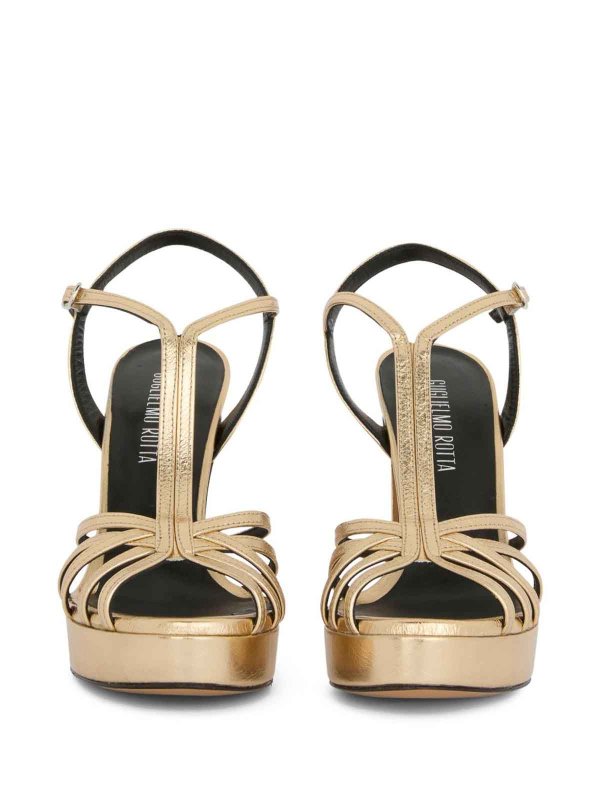 GUGLIELMO ROTTA: Sandales online - Sandales - Or