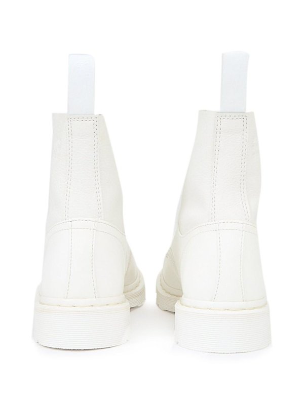 MM6 MAISON MARGIELA buy online 1460 Lace-Up Ankle Boots In White Leather