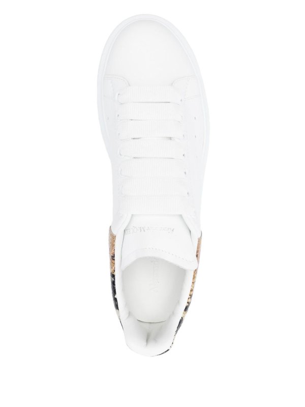 The Best Shops ALEXANDER MCQUEEN: trainers - Sneakers With Python Print Heel