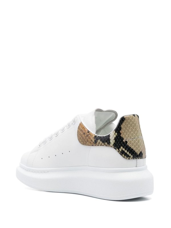 Sneakers With Python Print Heel shop online: ALEXANDER MCQUEEN