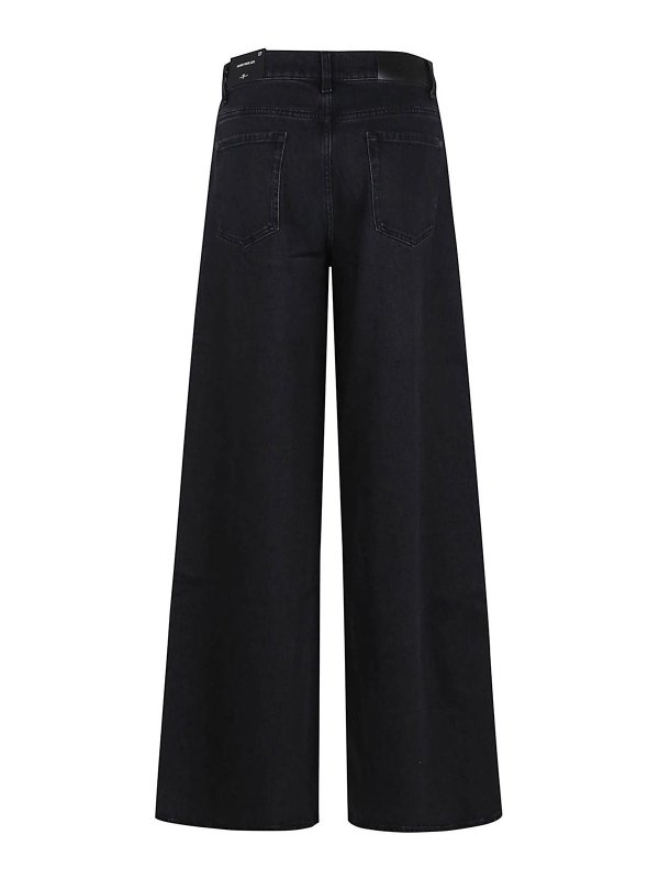 7 FOR ALL MANKIND: Jeans évasés online - Jean Bootcut - Bleu Foncé