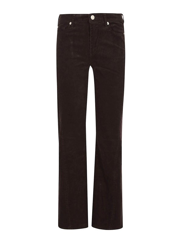7 FOR ALL MANKIND: ブーツカットジーンズ - ブーツカットジーンズ - キャメル