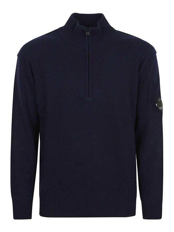 C.P. COMPANY: タートルネック - タートルネック/ポロネック - ブルー