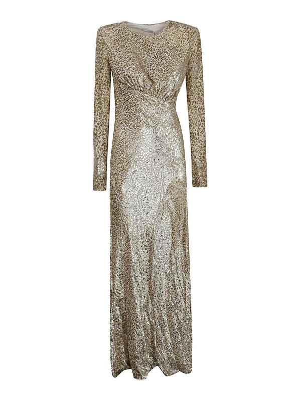 Self Portrait: マキシドレス - マキシドレス - 金