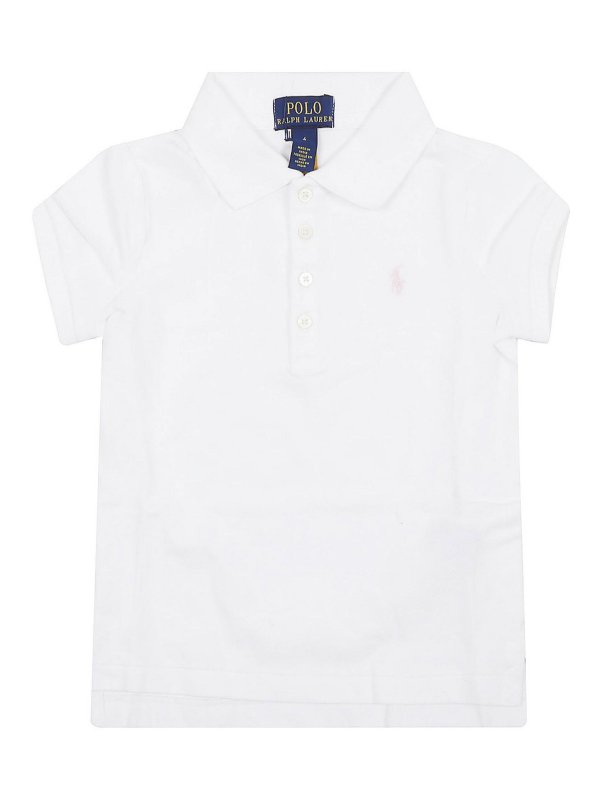 POLO RALPH LAUREN: Poloshirts - Poloshirt - Weiß