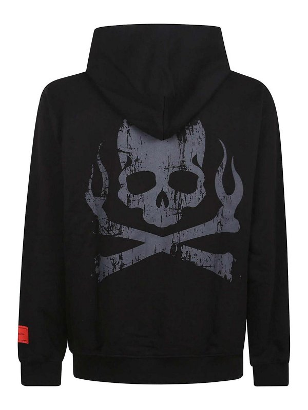 VISION OF SUPER: Sweatshirts & Sweaters online - Black Hoodie