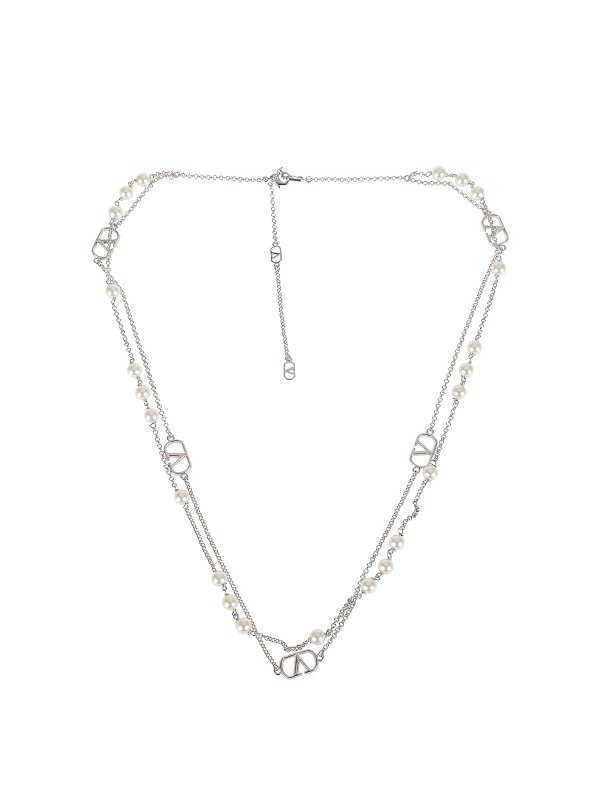 VALENTINO GARAVANI: ネックレス - ネックレス/チョーカー - 黒