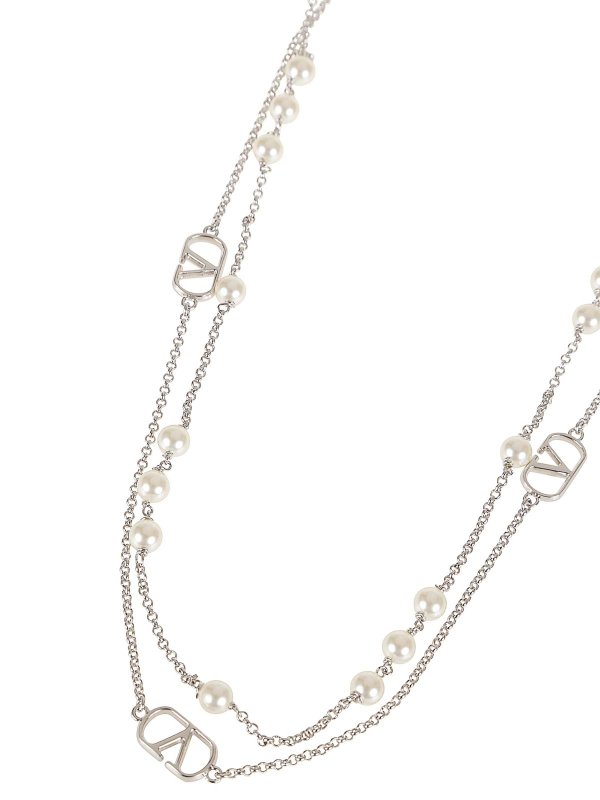 VALENTINO GARAVANI: ネックレス online - ネックレス/チョーカー - 黒