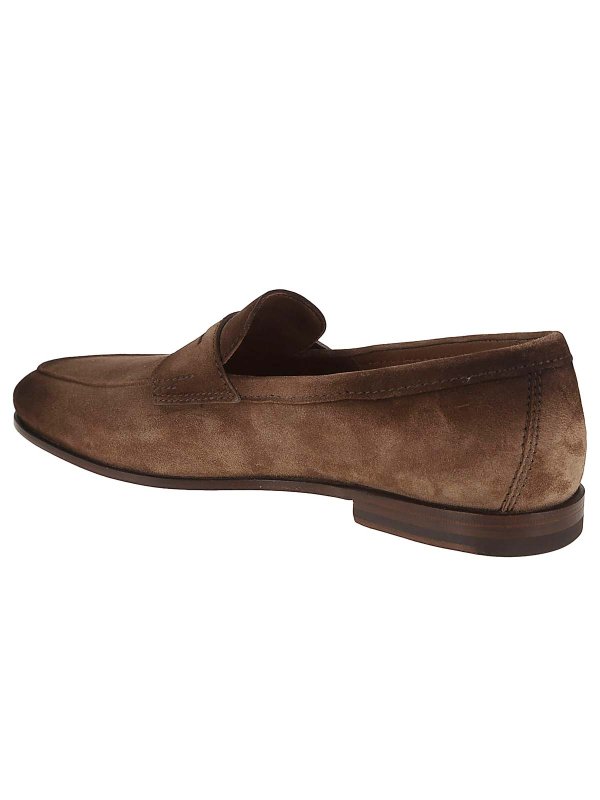 The Best Shops SANTONI: Mokassins und Slippers - Mokassins - Braun