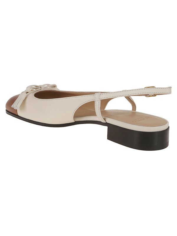 The Best Shops VALENTINO GARAVANI: フラットシューズ - フラットシューズ - 白