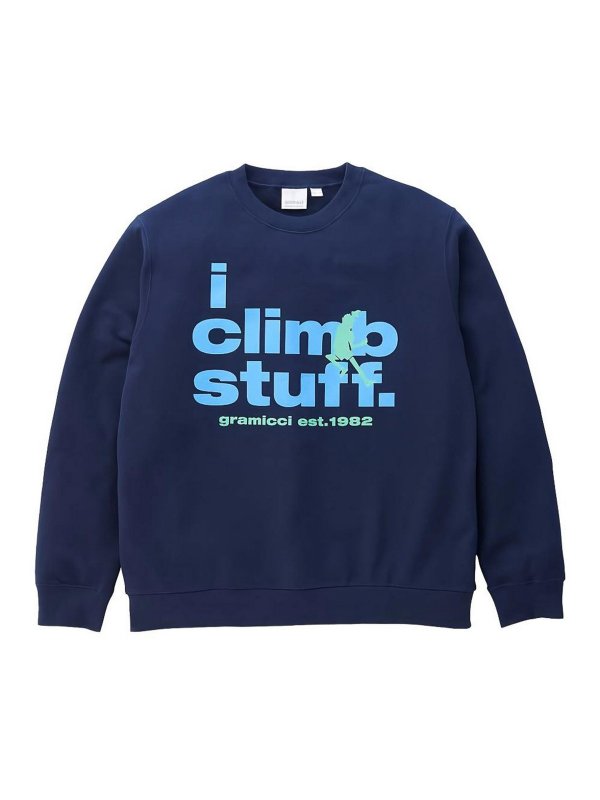 GRAMICCI: Sweatshirts & Sweaters online - I Climb Stuff Sweatshirt