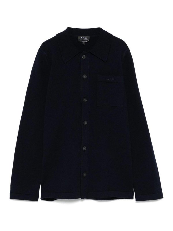 A.P.C.: cardigans - Wool Cardigan