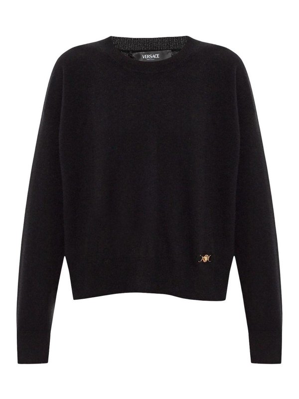 VERSACE: クルーネック - クルーネック - 黒