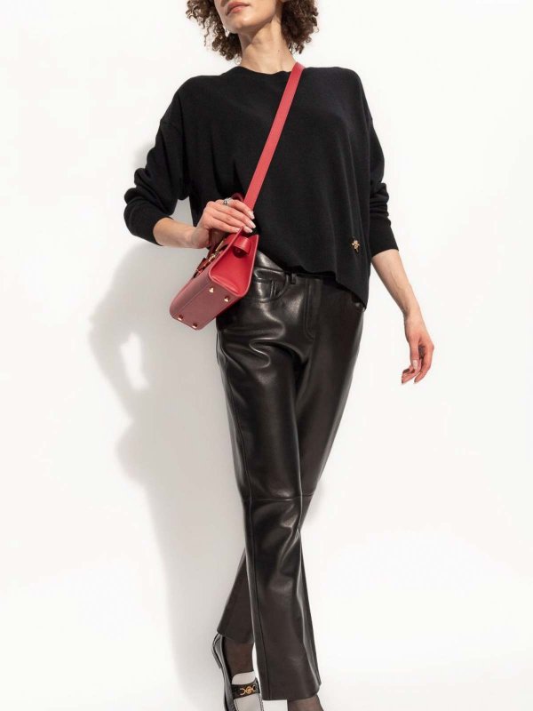 VERSACE: クルーネック online - クルーネック - 黒