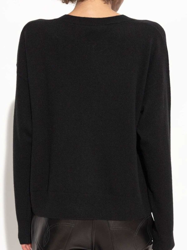 クルーネック - 黒 shop online: VERSACE