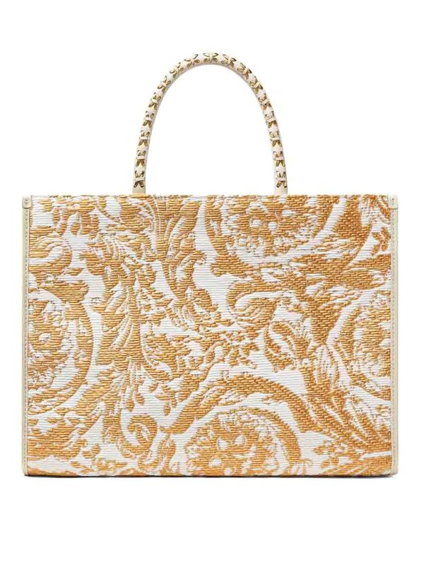 VERSACE: Sacs à main online - Sac Cabas - Blanc