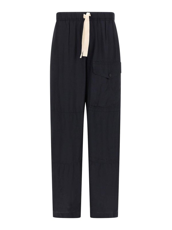 DRIES VAN NOTEN: Casual Hosen - Casual Hose - Blau