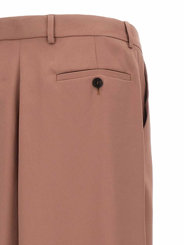 Pantalons Décontractés - Marron shop online: DRIES VAN NOTEN