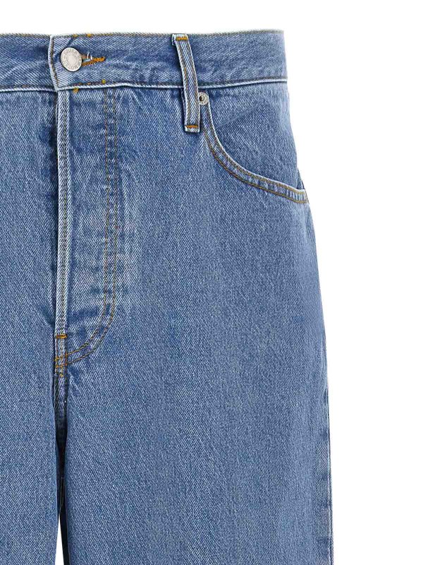 The Best Shops DRIES VAN NOTEN: bootcut jeans - Pine Jeans