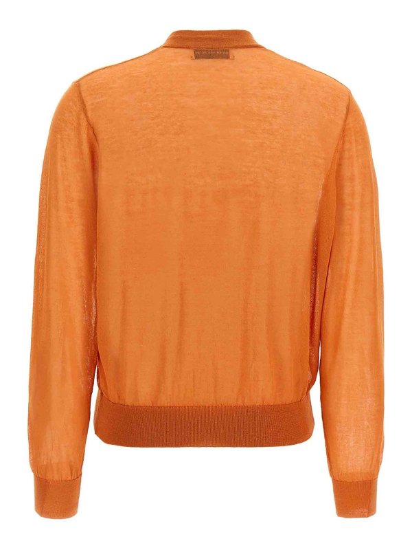 DRIES VAN NOTEN: Cardigans online - Cardigan - Orange