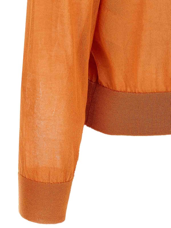 Cardigan - Orange shop online: DRIES VAN NOTEN