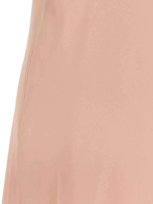 Knielanges Kleid - Nude shop online: GIOVANNI BEDIN