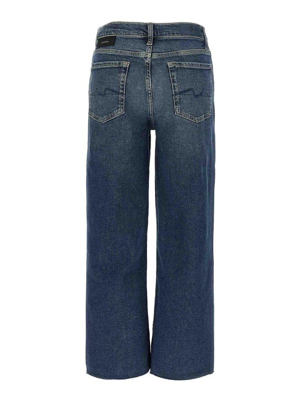7 FOR ALL MANKIND: bootcut jeans online - Alexa Cropped Jeans