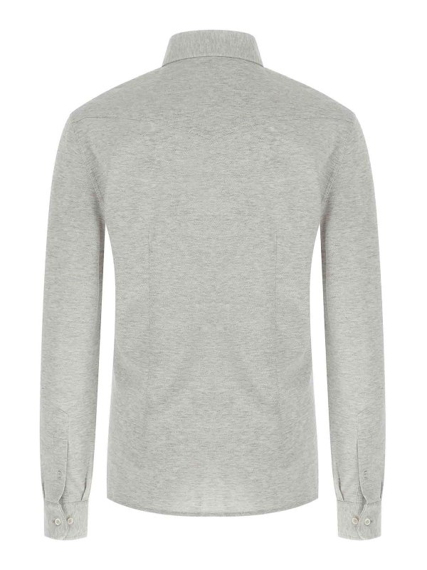BRUNELLO CUCINELLI: Camisas online - Camisa - Gris