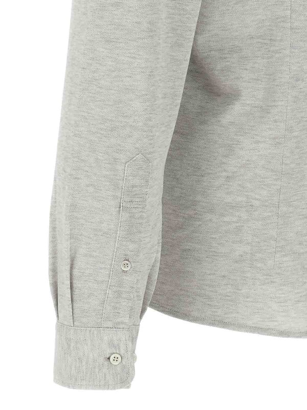 Camisa - Gris shop online: BRUNELLO CUCINELLI
