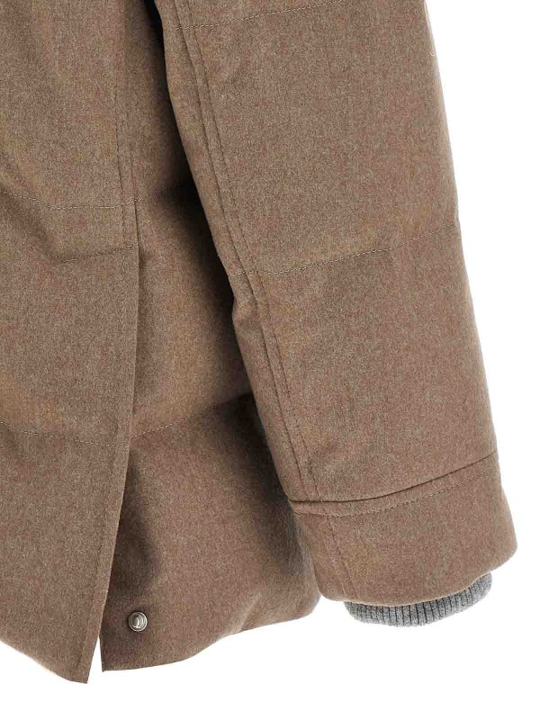 BRUNELLO CUCINELLI buy online Flannel Down Jacket