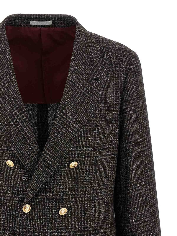 The Best Shops BRUNELLO CUCINELLI: blazers - Prince Of Wales Blazer