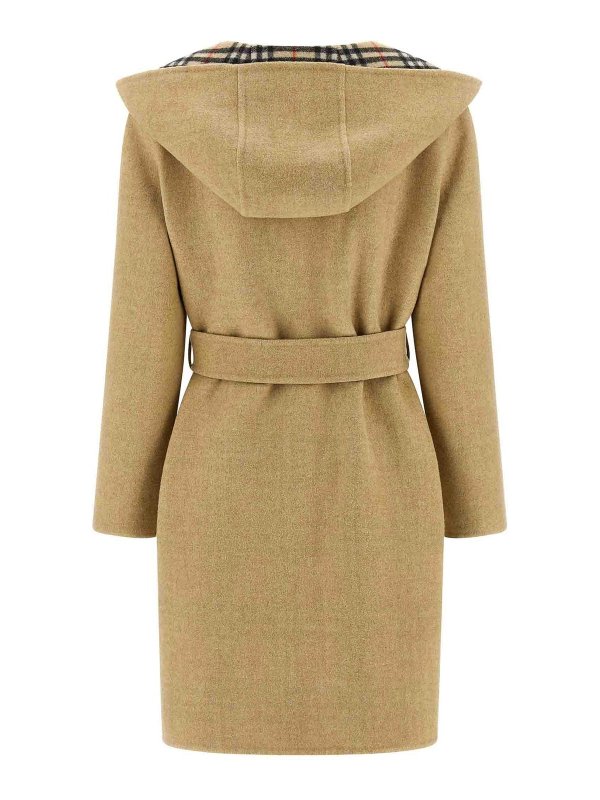 The Best Shops BURBERRY: short coats - Reversible Coat