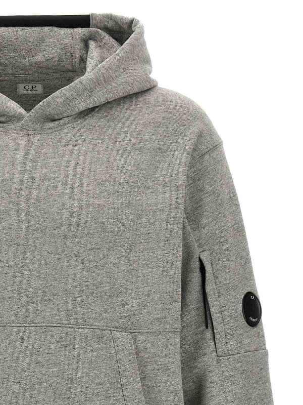 The Best Shops C.P. COMPANY: Sweatshirts & Sweaters - Diagonal Raised Hoodie