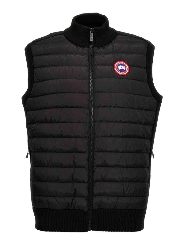 Canada Goose: Gilets tricot - Gilet - Noir