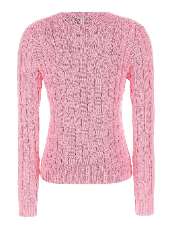 POLO RALPH LAUREN: Strickpullover mit Rundhalsausschnitt online - Rundhalspullover - Nude