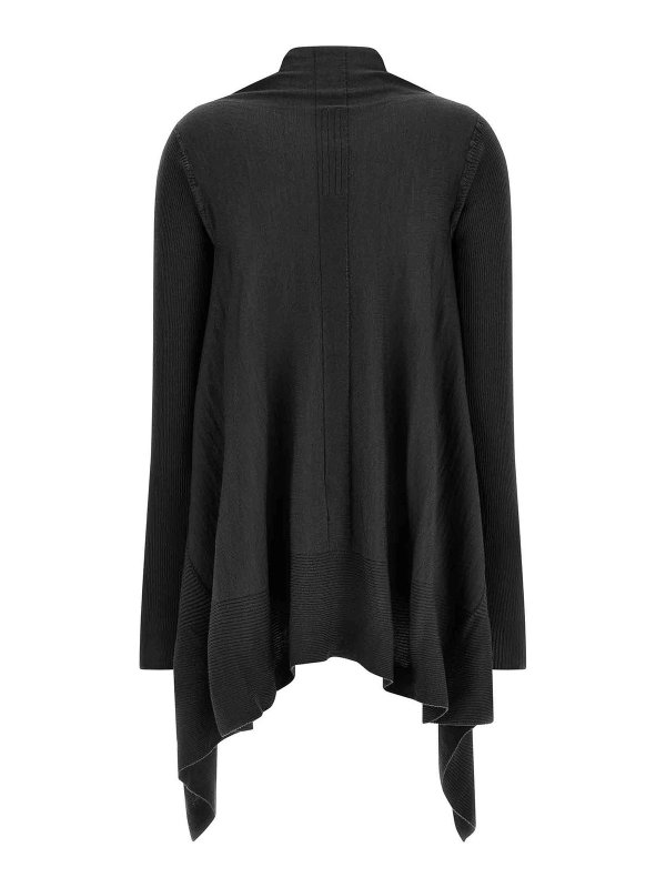 RICK OWENS: cardigans online - Medium Wrap Cardigan
