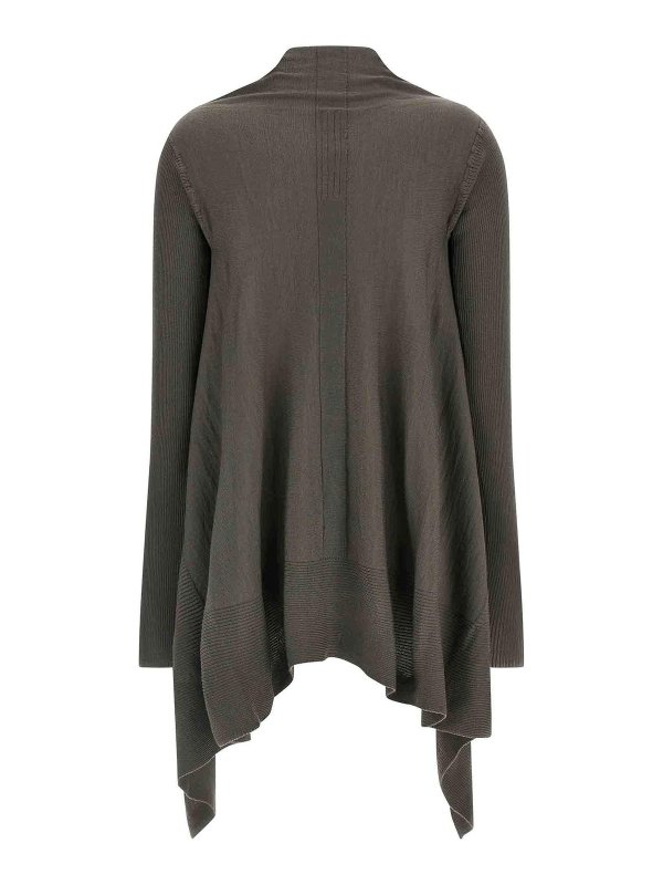 RICK OWENS: cardigans online - Medium Wrap Cardigan