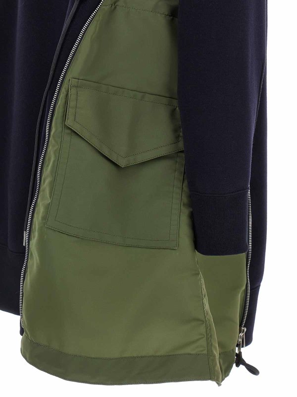 Sacai buy online Knielanges Kleid - Bunt