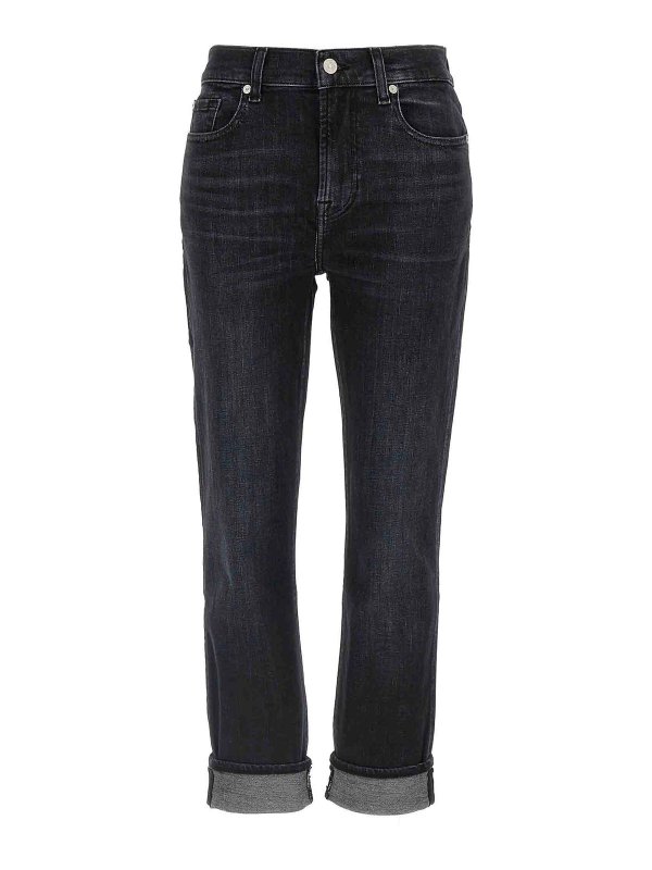 7 FOR ALL MANKIND: jeans skinny - Jeans magri rilassati