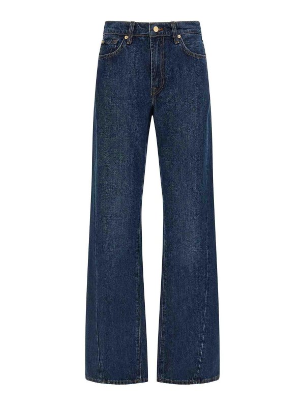 7 FOR ALL MANKIND: bootcut jeans - Twisted Tess September Jeans