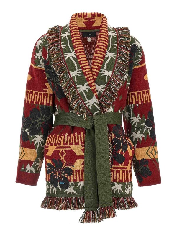 ALANUI: cardigans - Hibiscus Bloom Cardigan